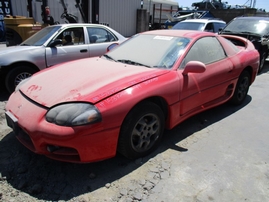 1999 MITSUBISHI 3000GT RED 3.0L AT 2WD 153720